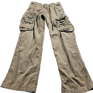 Aeropostale Cargo Pants Mens 31x31 Tag 31x32 Brown Trouser Utility Skate